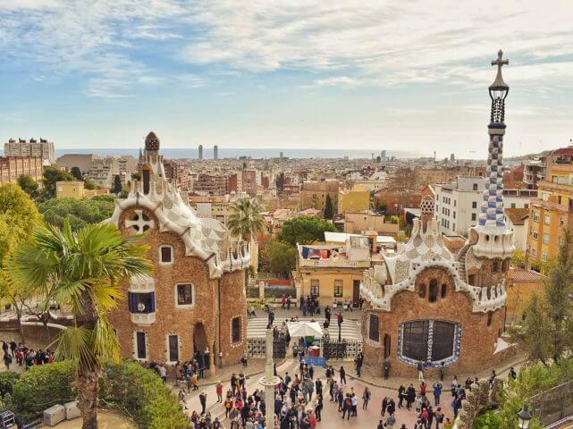 vista dal parc Guell