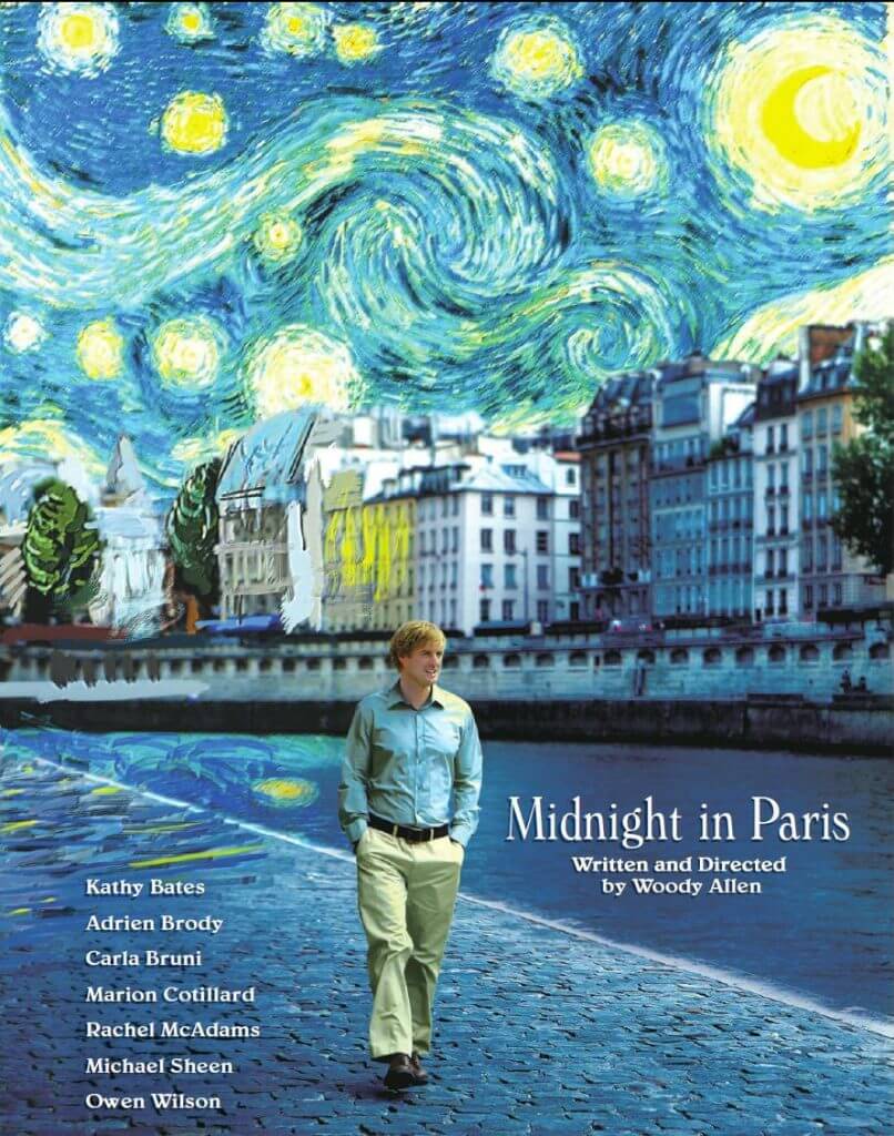 8 film ambientati a Parigi - Midnight_in_Paris